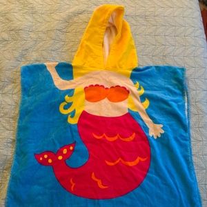 Kids Mermaid Towel Coverup